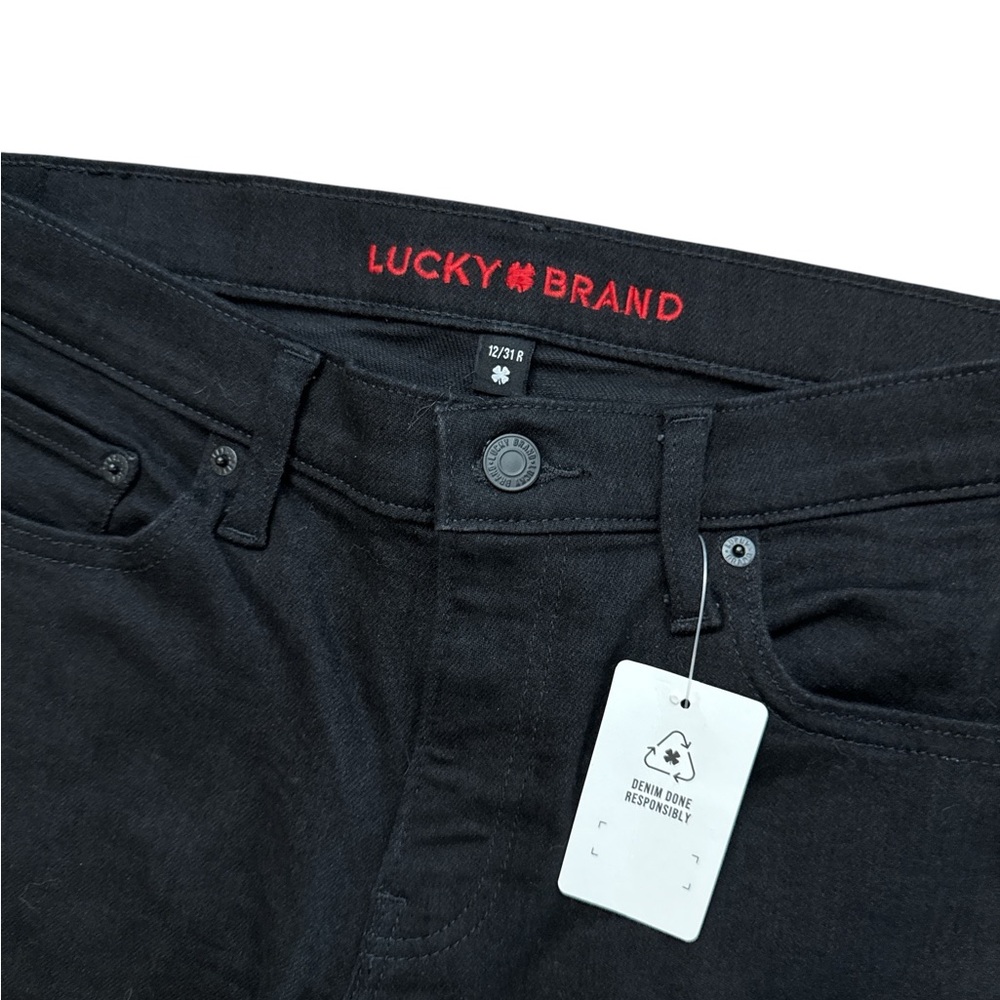 Lucky Brand‎ Women’s Black Jeans Size 12/31 Regular New With Tag Stretch Casual - Picture 2 of 10